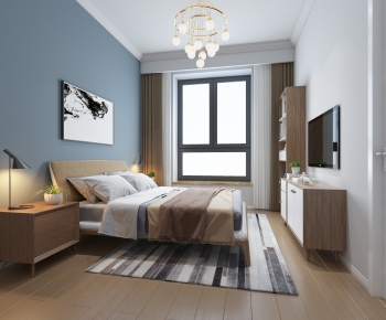 Nordic Style Bedroom-ID:686202348