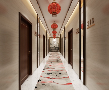 New Chinese Style Corridor-ID:851632771