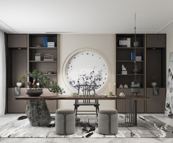 New Chinese Style Study Space-ID:296251678