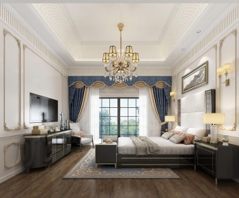 New Classical Style Bedroom-ID:900950673