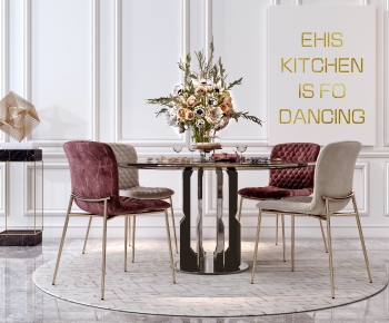 Modern Dining Table And Chairs-ID:331248431