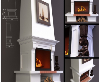 European Style Fireplace-ID:563791176