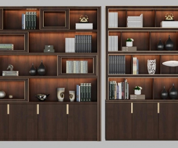 New Chinese Style Bookcase-ID:739885735