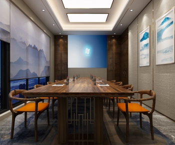 New Chinese Style Meeting Room-ID:663393277