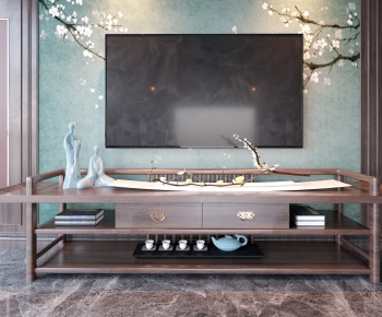New Chinese Style TV Cabinet-ID:869028833