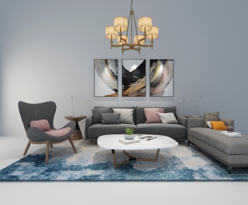 Modern Sofa Combination-ID:116237275