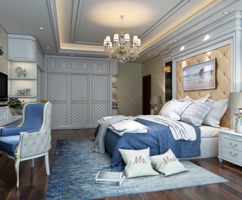 Simple European Style Bedroom-ID:154793991