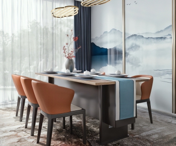 Modern Dining Table And Chairs-ID:520294967