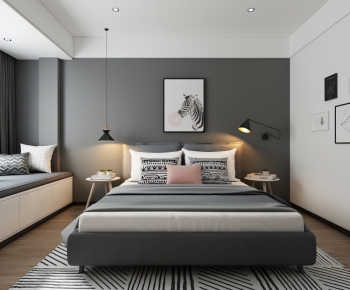Nordic Style Bedroom-ID:355795239