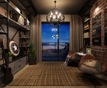 Industrial Style Study Space-ID:488968926