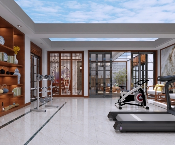 New Chinese Style Gym-ID:993600659