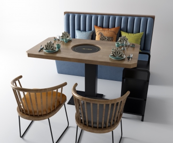 Modern Dining Table And Chairs-ID:552114538