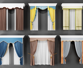 New Chinese Style The Curtain-ID:304243732