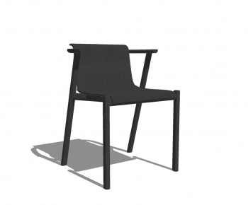 现代实木单椅-ID:366080395