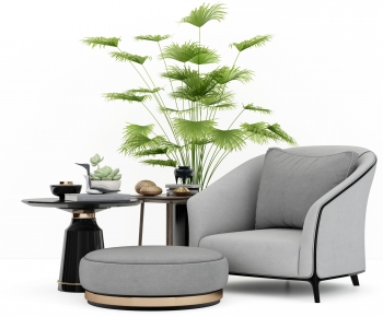 Nordic Style Single Sofa-ID:357651292
