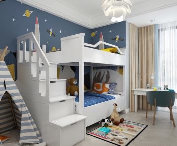 Nordic Style Children's Room-ID:378379544