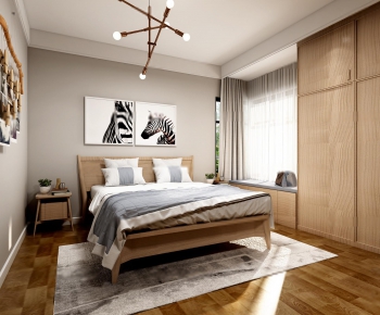 Nordic Style Bedroom-ID:753066395