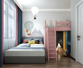 Nordic Style Children's Room-ID:605284625