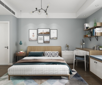 Nordic Style Bedroom-ID:228374935