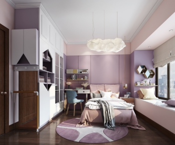 Modern Girl's Room Daughter's Room-ID:772443798