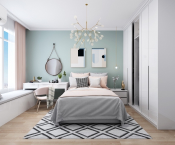 Nordic Style Bedroom-ID:471430969