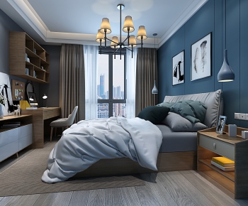 Modern Bedroom-ID:390925674