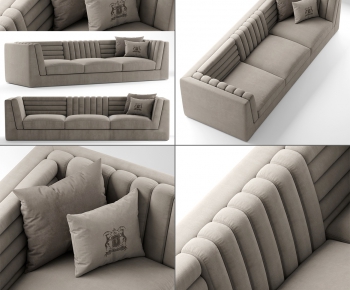 Modern Three-seat Sofa-ID:417089847