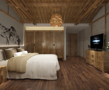 Southeast Asian Style Guest Room-ID:310762518