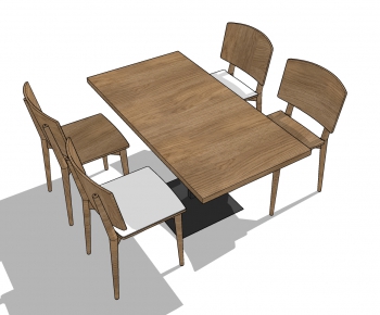 Modern Dining Table And Chairs-ID:906535261