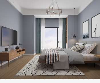Nordic Style Bedroom-ID:589156866