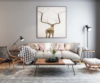 Nordic Style Sofa Combination-ID:205480299