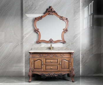 New Classical Style Bathroom Cabinet-ID:678252581