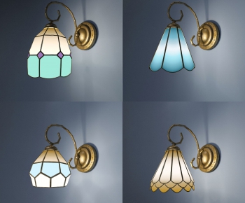 Mediterranean Style Wall Lamp-ID:658899494