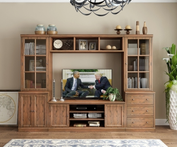 American Style TV Cabinet-ID:595021232