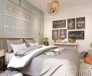 Nordic Style Bedroom-ID:175341511