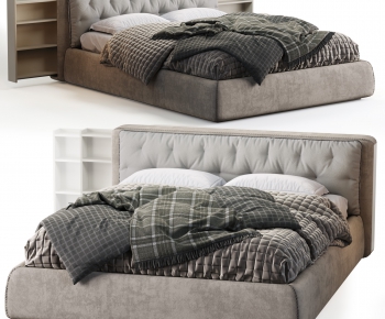 Modern Double Bed-ID:771960517