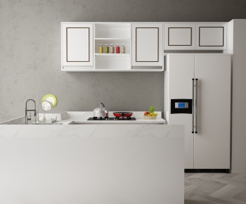 Modern Kitchen Cabinet-ID:344090932