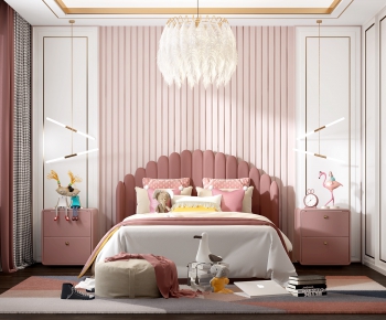 Nordic Style Girl's Room Daughter's Room-ID:751446247