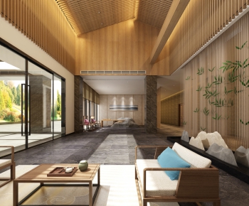 New Chinese Style Lobby Hall-ID:672248981