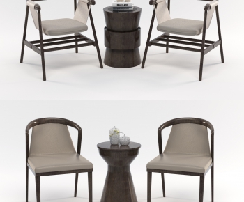 New Chinese Style Single Chair-ID:390064537