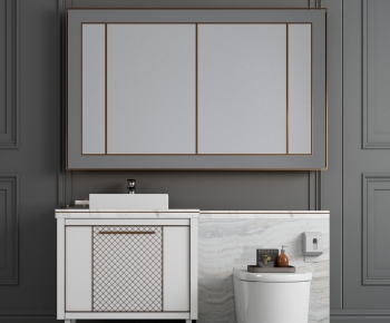 Modern Bathroom Cabinet-ID:918332152