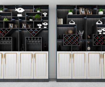 Modern Wine Cabinet-ID:872517531