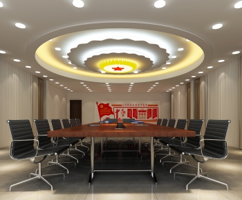 New Chinese Style Meeting Room-ID:678075498