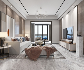 Modern A Living Room-ID:443321565