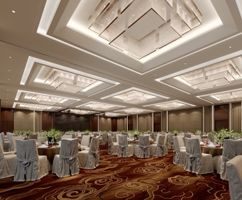 Modern Banquet Hall-ID:472881834