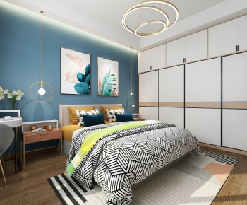 Nordic Style Bedroom-ID:479283292