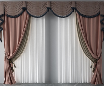 Simple European Style The Curtain-ID:276131139