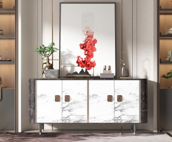 New Chinese Style Side Cabinet/Entrance Cabinet-ID:645767942