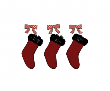 欧式圣诞装饰袜子挂件-ID:538789399