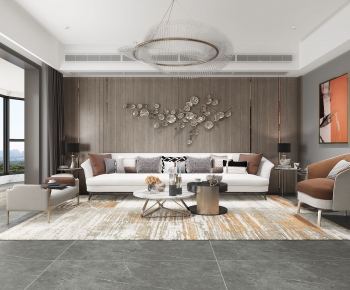 Post Modern Style A Living Room-ID:696407519